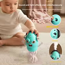 Pulpo Bailarín Interactivo – Juguete Electrónico Educativo para Niños con Movimiento y Música