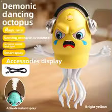 Pulpo Bailarín Interactivo – Juguete Electrónico Educativo para Niños con Movimiento y Música